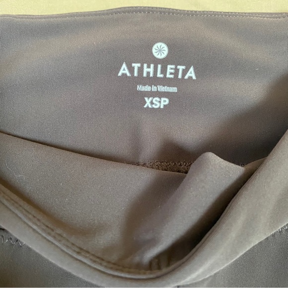 NWT Athleta Stellar Tight Espresso XSP - Picture 5 of 5